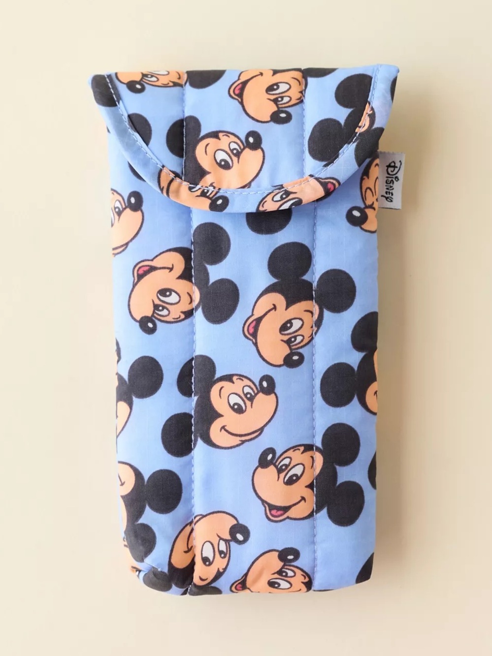 DISNEY | BAGGU Puffy Glasses Sleeve - Mickey & Friends Collection (Mickey Mouse)